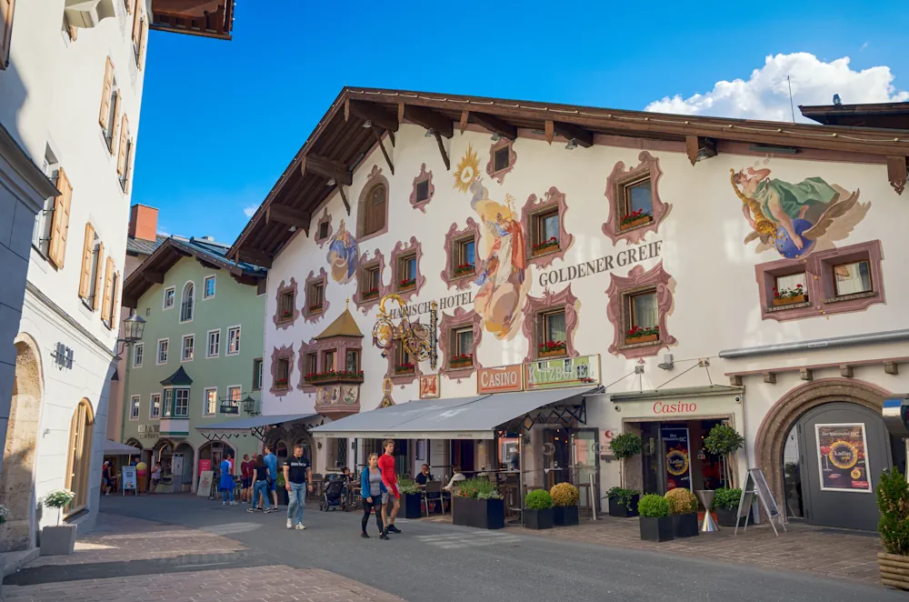 The facade of Casino Kitzbhel